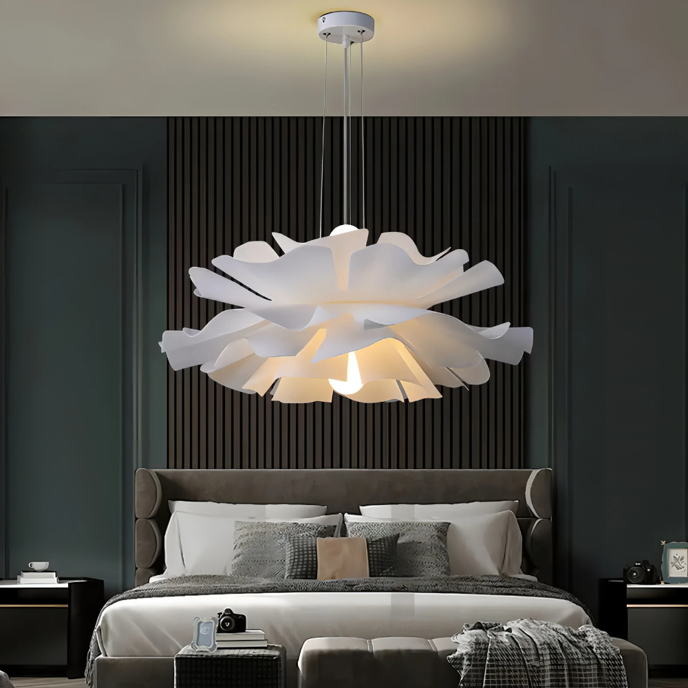 Suspension lamps in acrylic ™ | Elegant chandelier in the shape of an energy saving