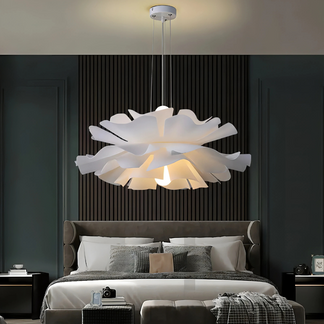 Suspension lamps in acrylic ™ | Elegant chandelier in the shape of an energy saving