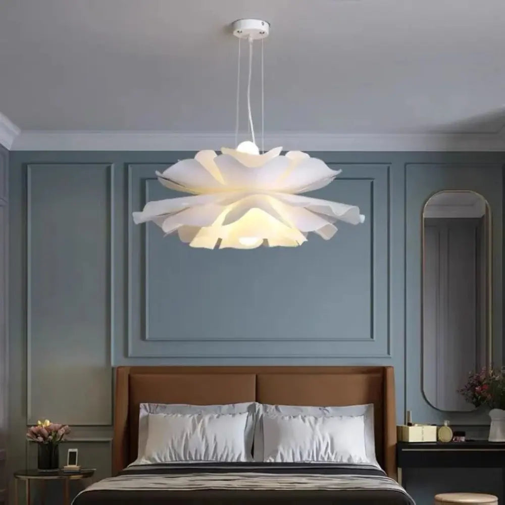 Lampade a sospensione in acrilico™ | Elegante lampadario a forma di loto a risparmio energetico MigliorPrezzi.com