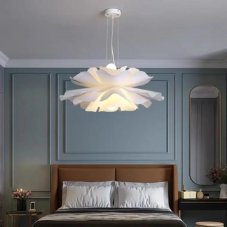 Suspension lamps in acrylic ™ | Elegant chandelier in the shape of an energy saving