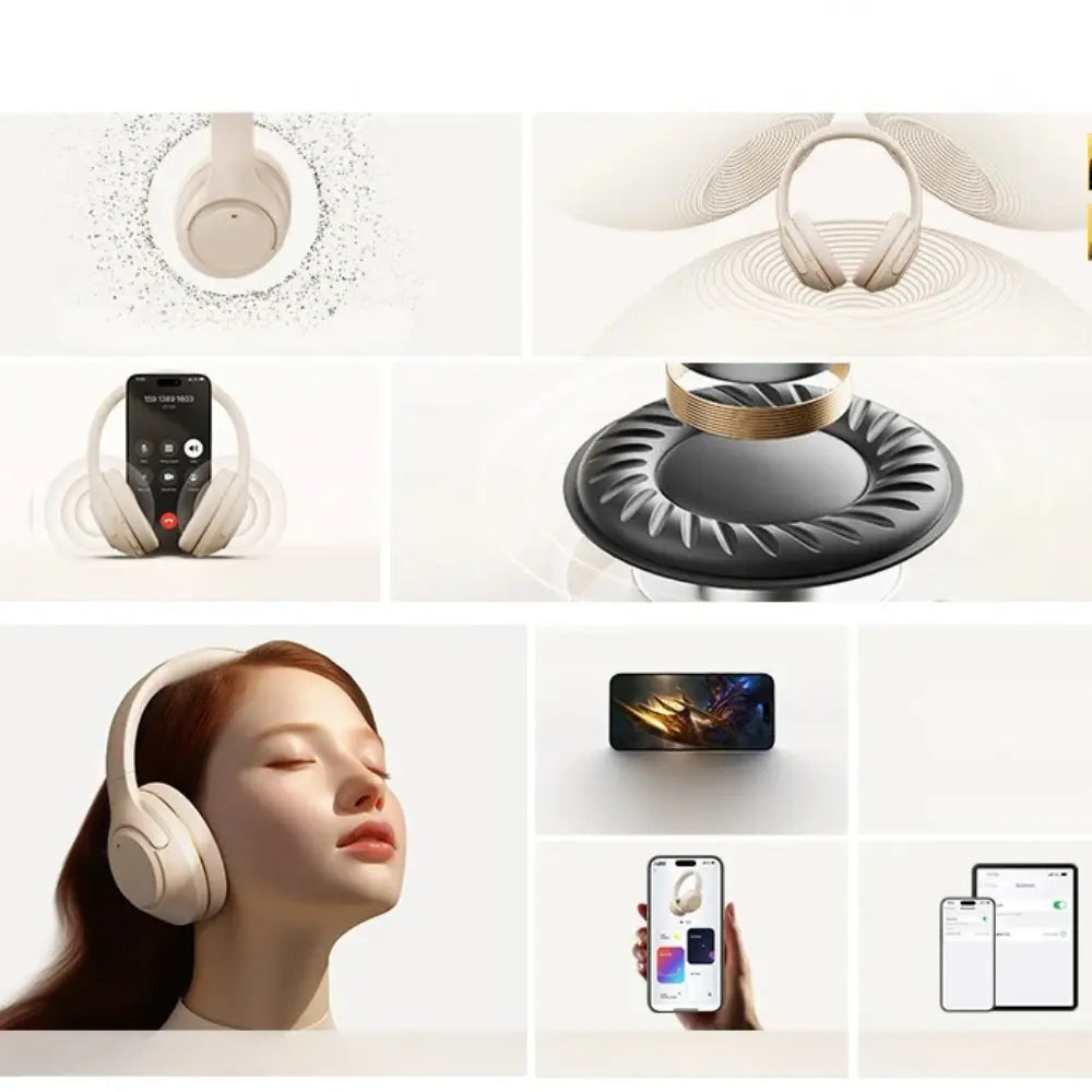 <tc>Bluetooth Over-Ear Headset™ | Deep Sound &amp; Noise Isolation™</tc>