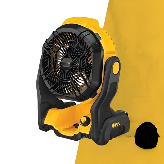 Wireless industrial fan ™ | Ideal for construction sites and workshops