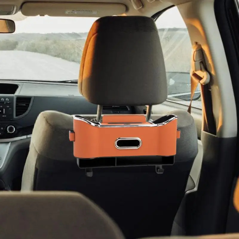 Box for car rear seat in 2-Hook ™ | Elegant carizer for the car