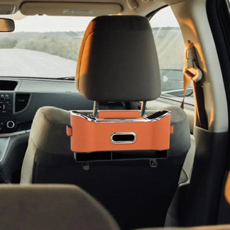 Box for car rear seat in 2-Hook ™ | Elegant carizer for the car