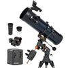 <tc>Celestron Newton™ | 130mm F/5 Astronomical Telescope with Precision CG-3 Mount</tc>