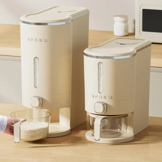 Kitchen storage container, Secchio ™ | Perfect conservation of rice, guaranteed freshness