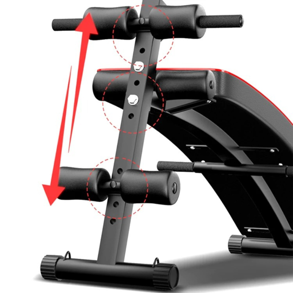 Flat Sit-up bench equipment ™ | Perfect abdominal bench for the home