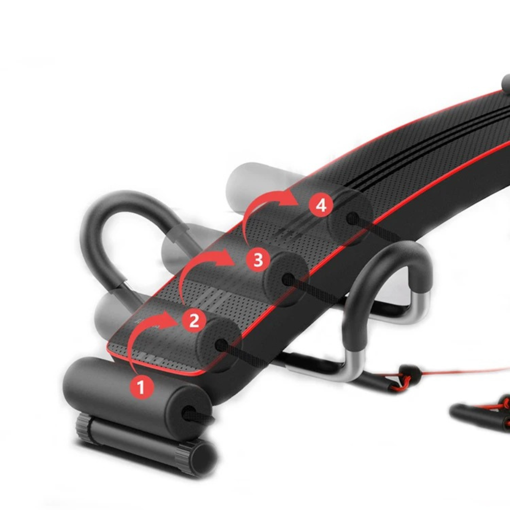 Flat Sit-up bench equipment ™ | Perfect abdominal bench for the home