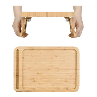 <tc>Sofa Arm Table™ | Smart Bamboo Tray with Built-in Device Slot</tc>