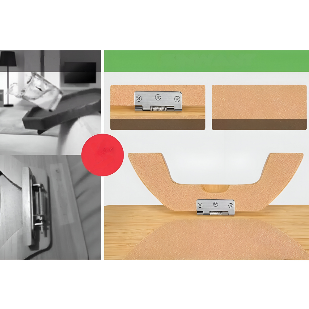<tc>Sofa Arm Table™ | Smart Bamboo Tray with Built-in Device Slot</tc>