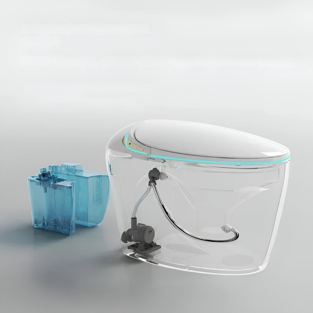 Automatic toilet in ceramic ™ | Intelligent luxury toilet
