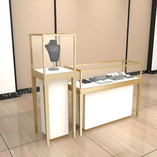 Chiosco espositivo per gioielli colorati™ | Elegante palcoscenico per i sogni di gioielli MigliorPrezzi.com