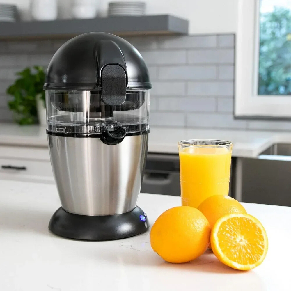 Spremiagrumi elettrico | Succo fresco con il semplice tocco di un pulsante!