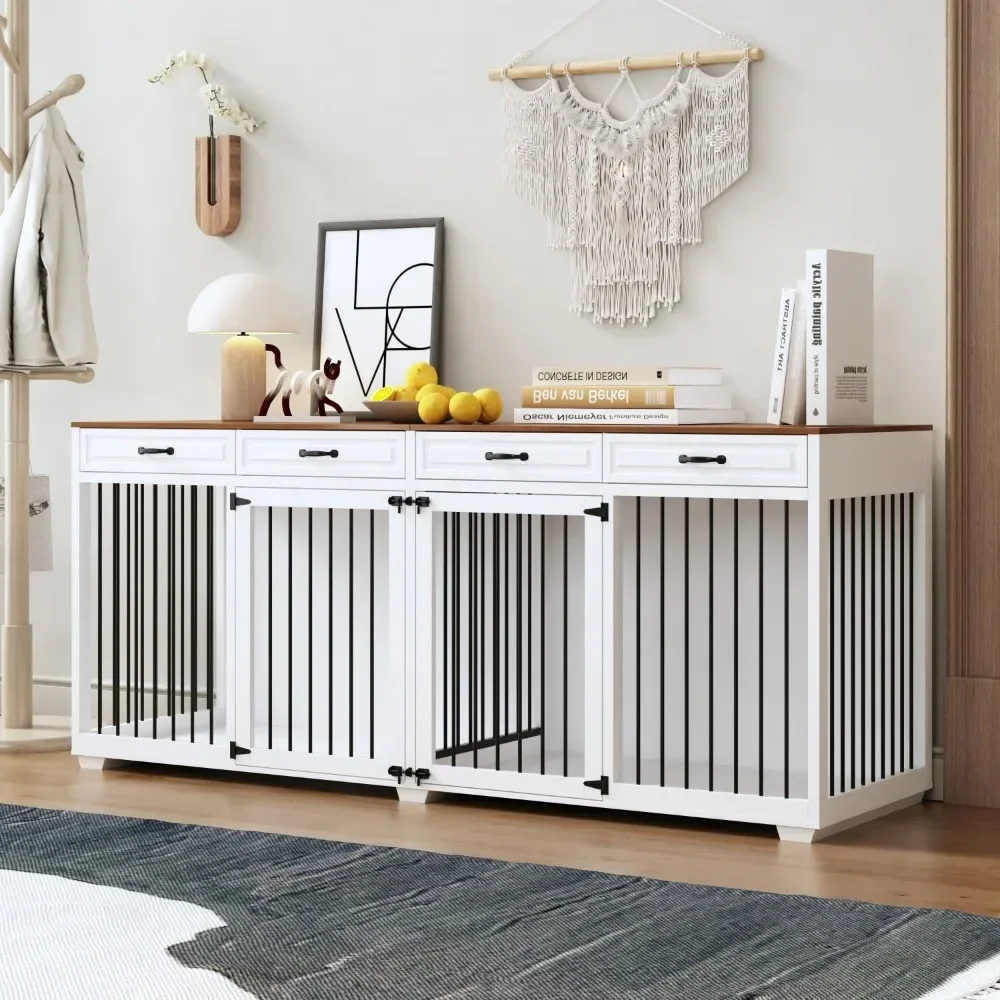 Doppelzimmer Hundehütte ™ | Luxuriöser Hundekäfig Mit Stil