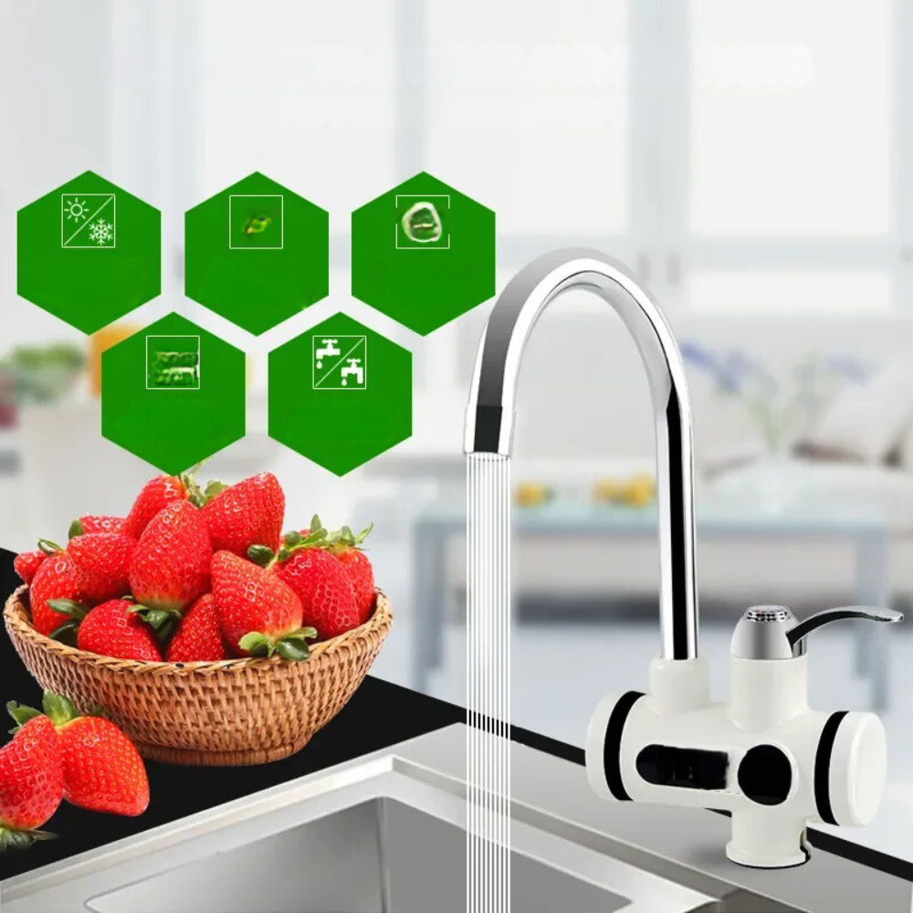 Rubinetto Scalda Acqua da Cucina | Calore Istantaneo Senza Attese