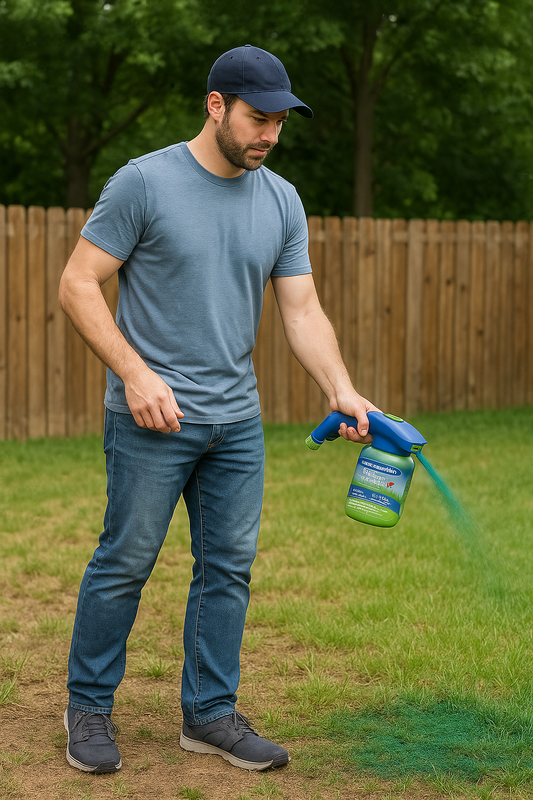 Spray kit for English lawn - Professional liquid sowing
