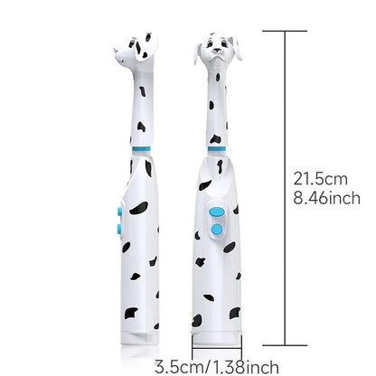 Spazzolino Elettrico per Bambini Maculato con Copertura Antipolvere