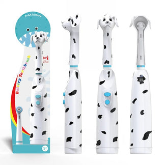 Spazzolino Elettrico per Bambini Maculato con Copertura Antipolvere