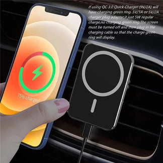 Wireless charger for car support magsafe for iPhone