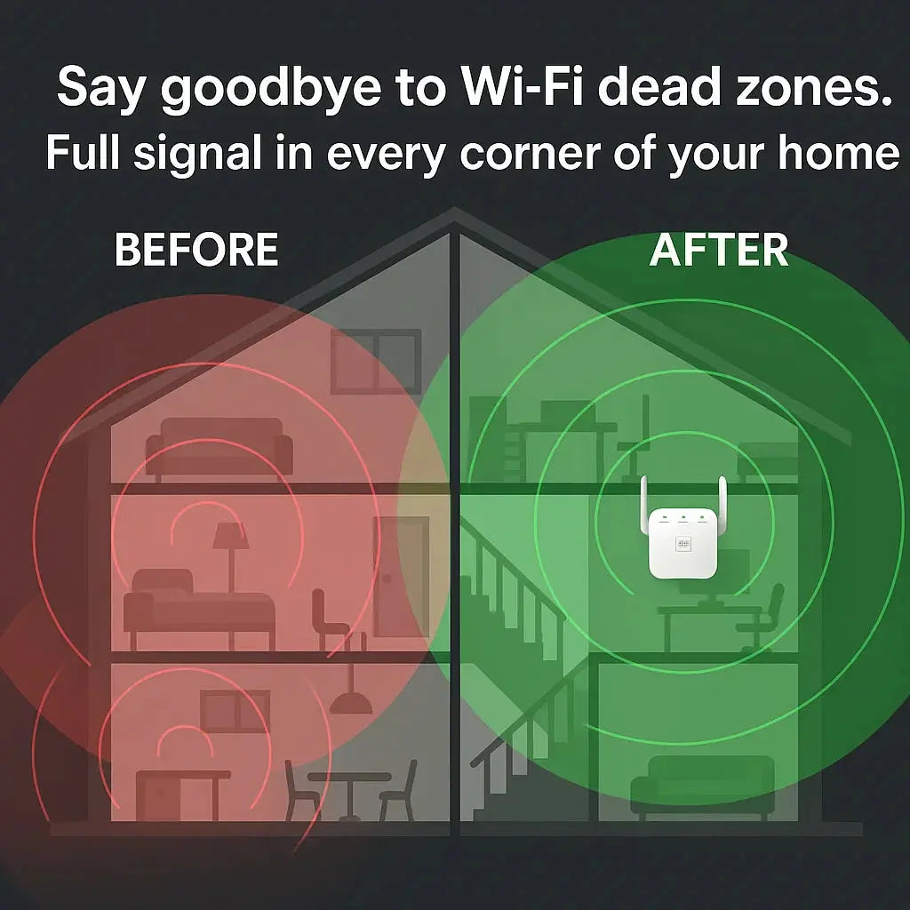 UltraXtend 5G WiFi Booster UK – Best Dual-Band WiFi Extender for Home & Garden Signal Coverage MigliorPrezzi.com