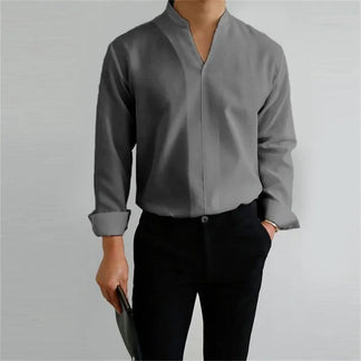 Camicia in Lino Uomo™ | Eleganza Casual e Comfort Garantito
