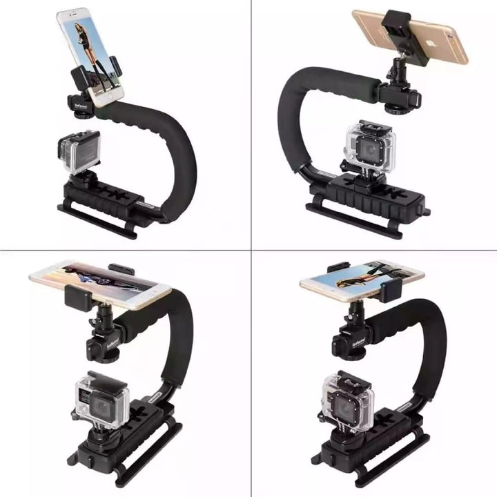 Kit Video Smartphone 3 in 1 – Treppiede, Microfono e Luce LED