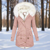 Parka Lungo Da Donna | idrorepellente ed Elegante con Pelliccia Sintetica