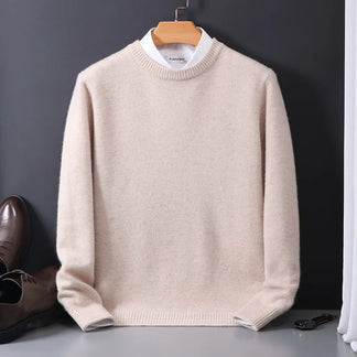 Maglione da Uomo in Cashmere™ | Eleganza e Comfort Invernale – Modello Oliver