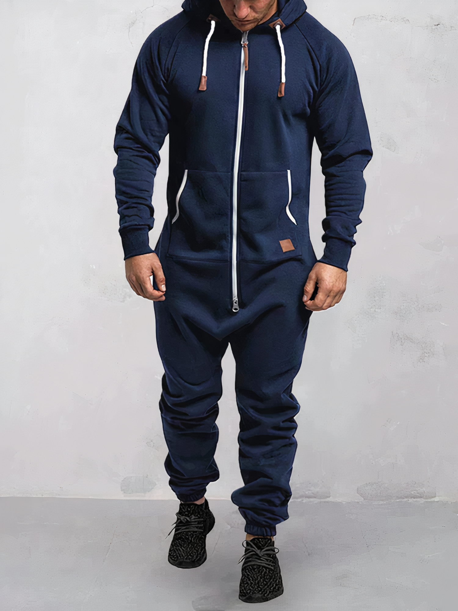 Tuta Sportiva Uomo| Felpa con Zip Intera e Pantaloni Coordinati