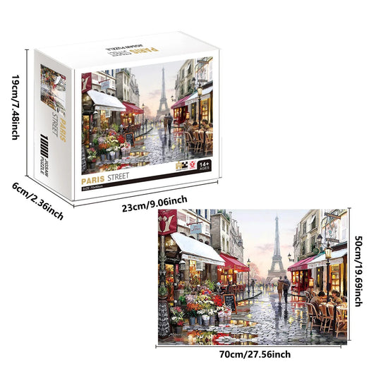 Puzzle da 1000 Pezzi Parigi  Gioco Educativo per Famiglie