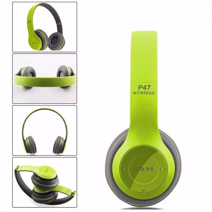 Wireless P47 Bluetooth folding headphones