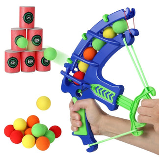 Montessori Slingshot table game with sticky balls