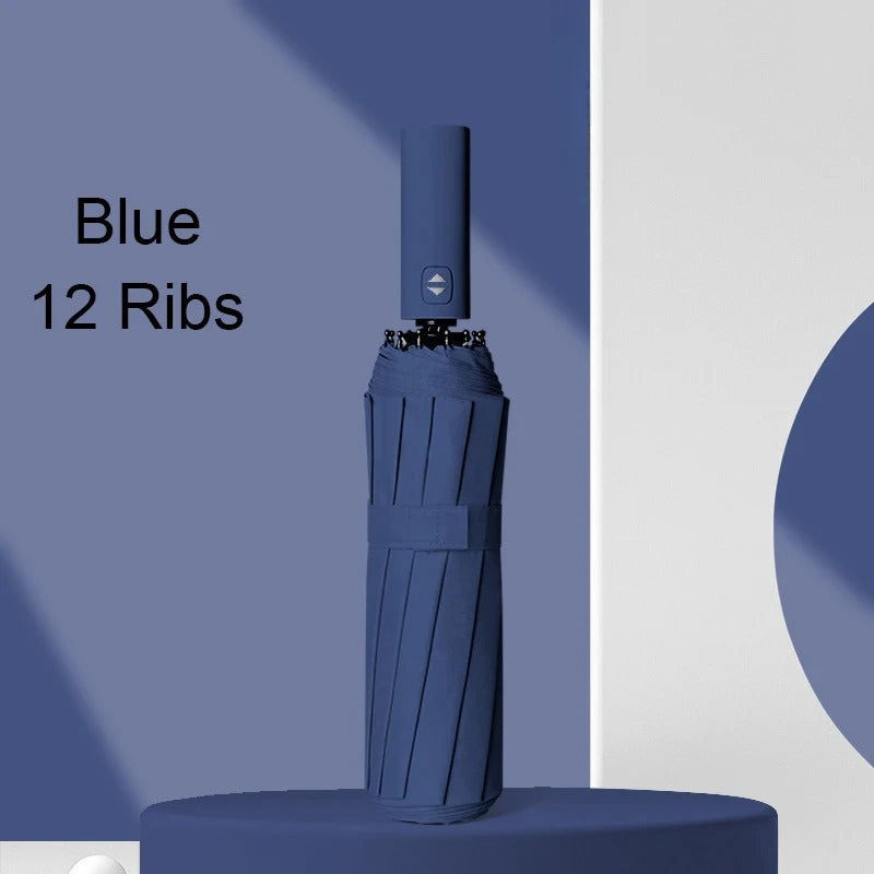 Automatic folding and light umbrella