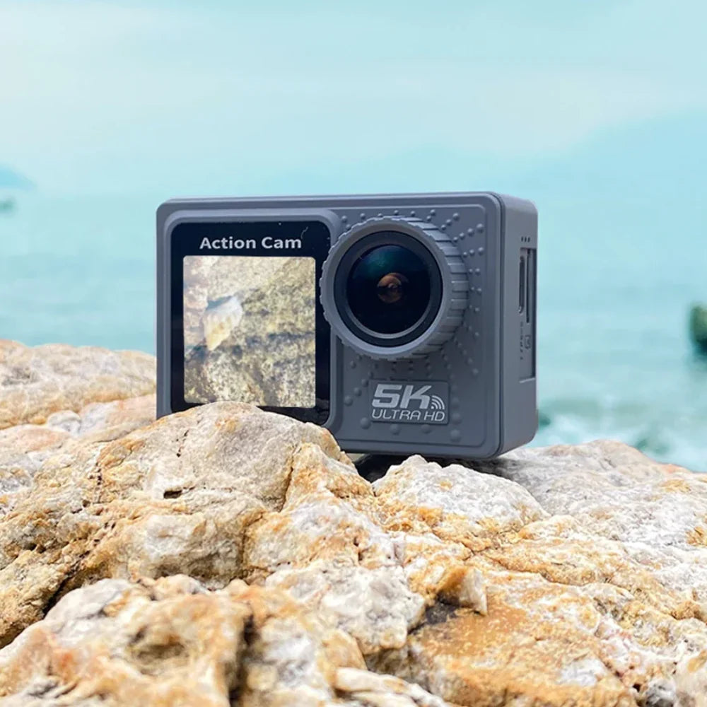 Action Cam 5k Ultra HD ™ | Extreme filming with complete accessories and audio pro