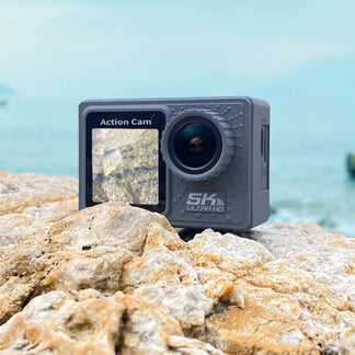 Action Cam 5k Ultra HD ™ | Extreme filming with complete accessories and audio pro