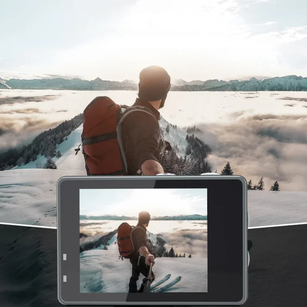 Action Cam 5k Ultra HD ™ | Extreme filming with complete accessories and audio pro
