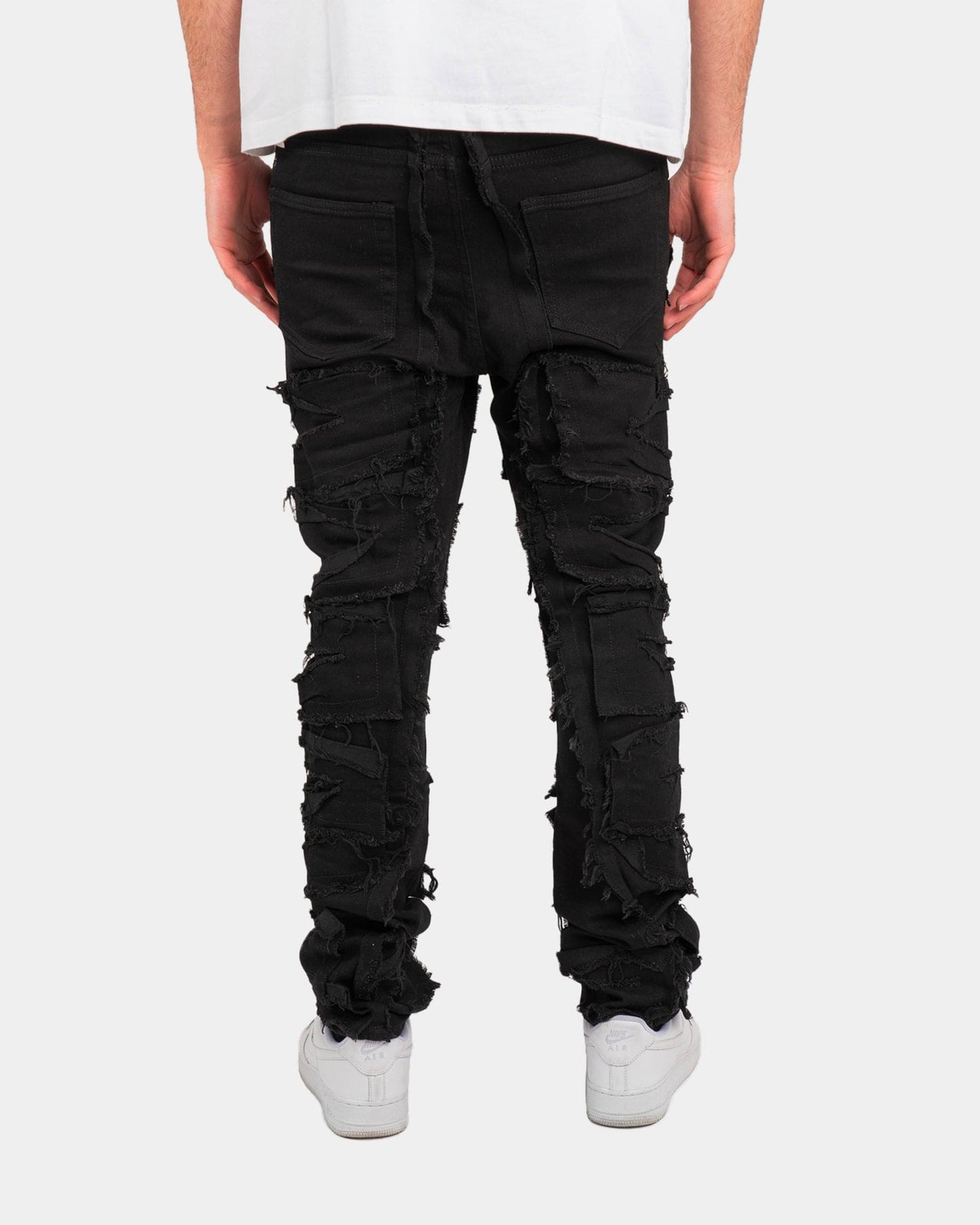 Denim Nero Special Edition™ | Effetto Strappato Integrale