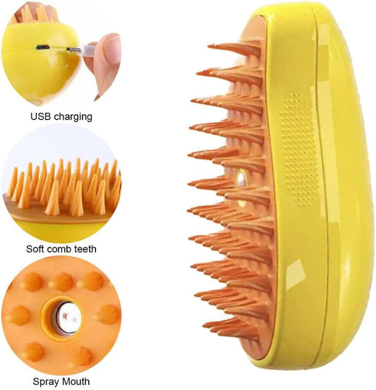 Multifunctional steamed animal brush 3 in 1