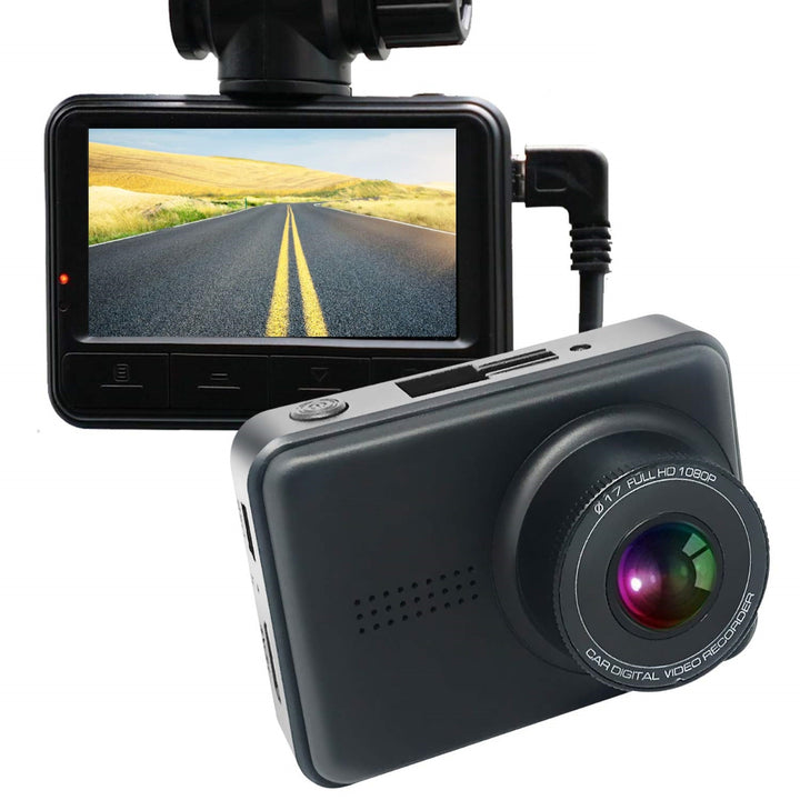 Dash Cam DVR Cam Telecamera per Auto 1080P Alta Risoluzione HD, Grandangolo 165°