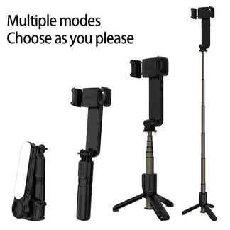 Portable support with extendable auction