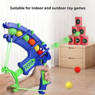 Montessori Slingshot table game with sticky balls