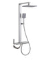 Set Doccia™ | Design Moderno con Soffione a Pioggia e Ripiano Portaoggetti MigliorPrezzi.com