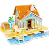 Puzzle 3D Cartoon Casa e Castello  Giocattoli Educativi Fai da Te MigliorPrezzi.com