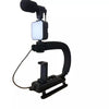 Kit Video Smartphone 3 in 1 – Treppiede, Microfono e Luce LED