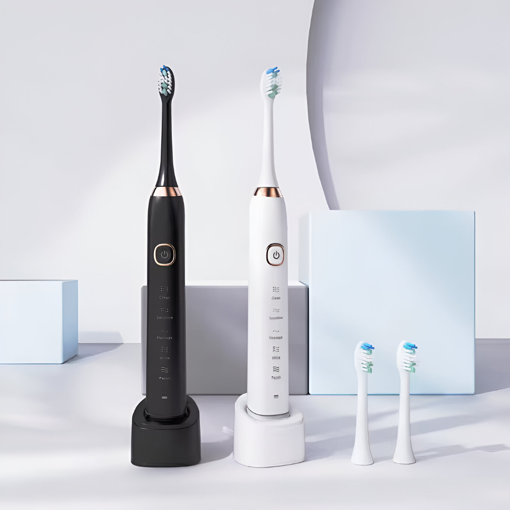 Spazzolino Ultrasonico | Denti Più Bianchi, Batteria Lunga Durata e Design Elegante