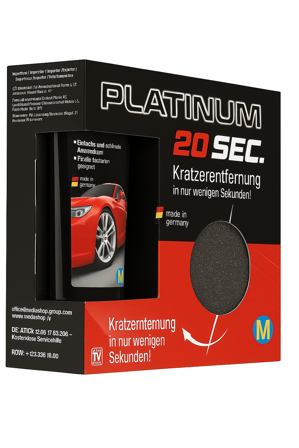 Kit Remove car scratches - easy and professional repair