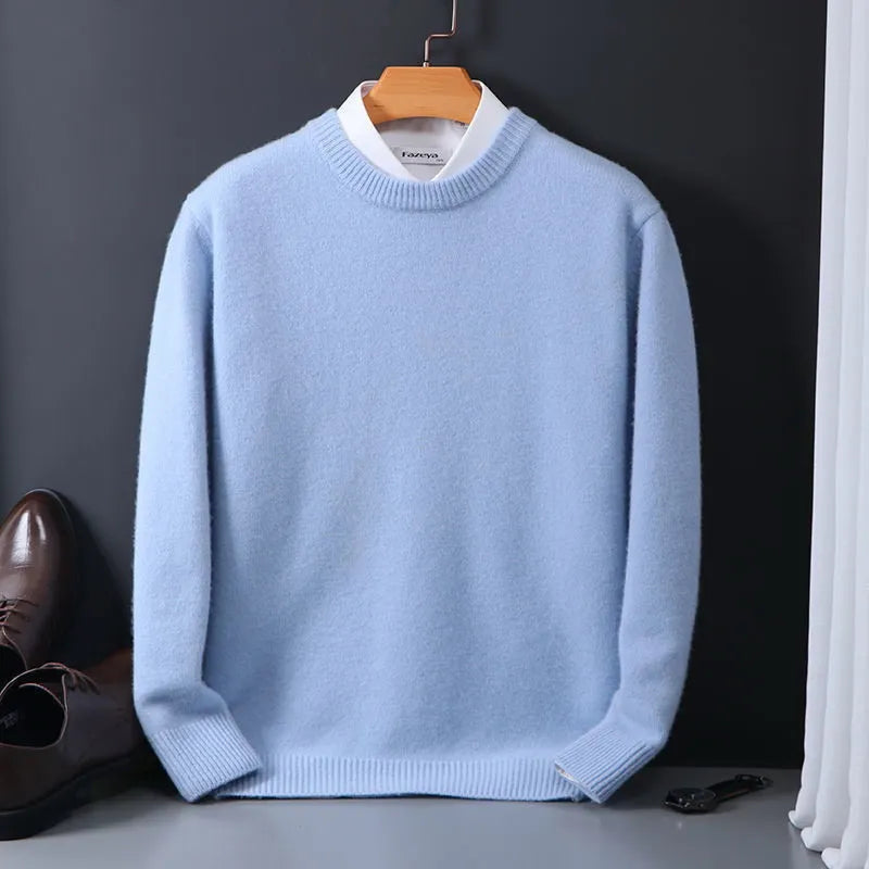 Maglione da Uomo in Cashmere™ | Eleganza e Comfort Invernale – Modello Oliver