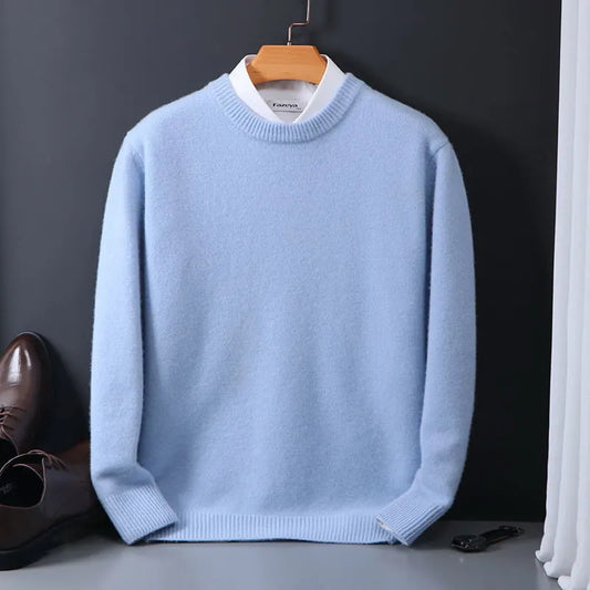 Maglione da Uomo in Cashmere™ | Eleganza e Comfort Invernale – Modello Oliver