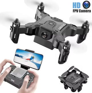 Mini Drone 4k HD with double free battery!