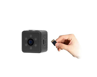 Mini HD spy camera with wifi connection, night vision and movement detection